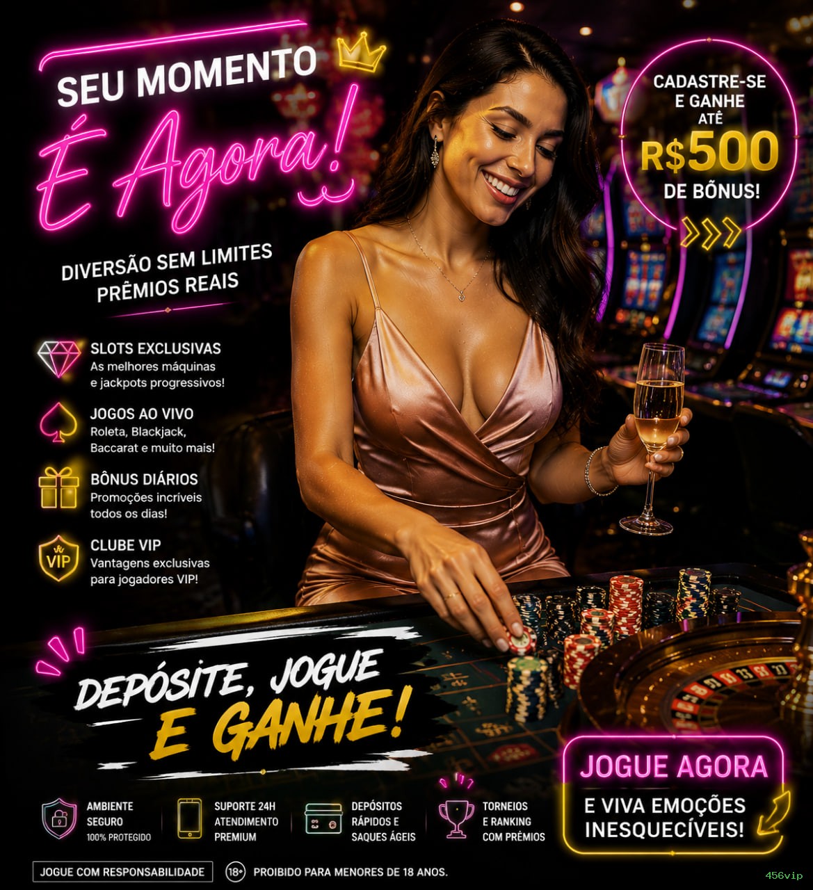 Roleta e blackjack 456vip